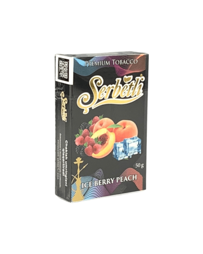Тютюн Serbetli Ice Berry Peach (Айс лісові ягоди, персик) 50 гр.
