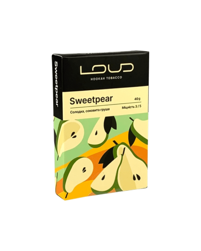 Табак LOUD Sweetpear (Сладкая, сочная груша) 40 г.