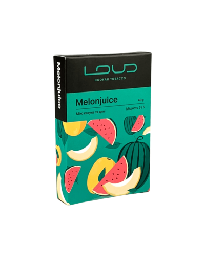 Табак LOUD Melonjuice (Микс арбуза и дыни) 40 г.