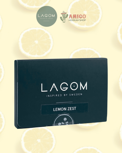 Тютюн Lagom Main Lemon Zest (Лимонні цукати) 40 гр