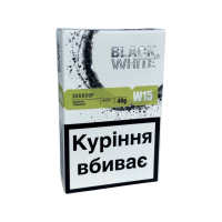 Табак Black & White W15 Soursop (Яблоко Сливки) - 40 гр