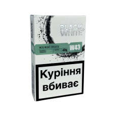 Тютюн Black & White W43 Mix Mint Fruits (Освіжаючі фрукти) 40 гр
