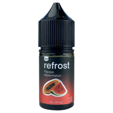 Рідина Refrost Salt Papaya Watermelon (Папайя Кавун) 30 мл, 30 мг