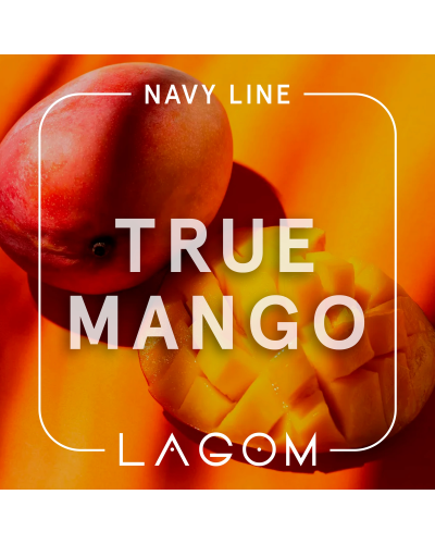 Табак Lagom Navy True Mango (Спелый манго) 200 гр