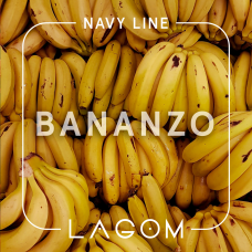 Тютюн Lagom Navy Bananzo (Стиглий банан) 200 гр