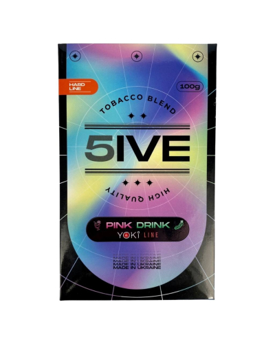 Тютюн 5IVE Hard Pink Drink (Пінк Дрінк) 100 гр