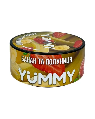 Тютюн Yummy Банан та Полуниця 100 г