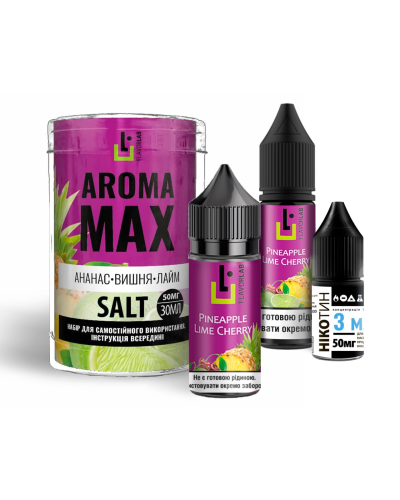 Набір Flavorlab Aroma MAX Ананас Вишня Лайм 30 ml 50 mg