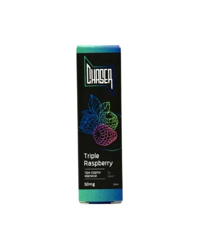 Рідина Chaser Black Triple Raspberry (Малина) 15 мл, 30 мг