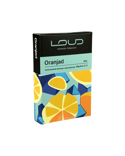 Табак LOUD Oranjad (Апельсиновый лимонад с лемонграссом) 40 г.