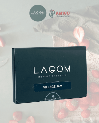 Табак Lagom Main Village Jam (Земляничное варенье) 40 гр