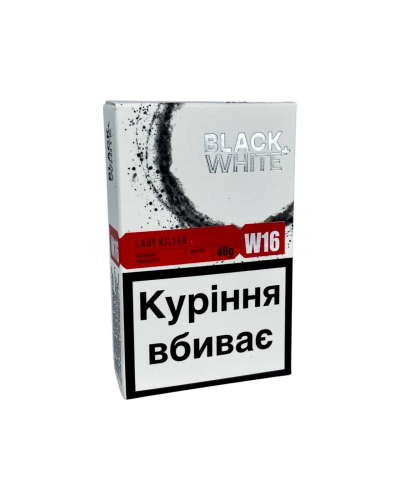 Тютюн Black & White W16 Lady Killer (Леді Кіллер) - 40 гр