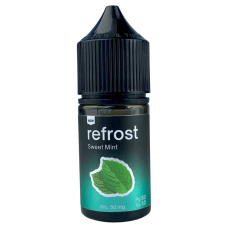Жидкость Refrost Salt Sweet Mint (Сладкая мята) 30 мл, 30 мг