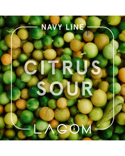 Табак Lagom Navy Citrus Sour (Лайм Лимон) 40 гр