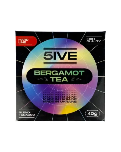 Тютюн 5IVE Hard Bergamot Tea (Чай Бергамот) 40 гр