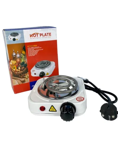 Плитка електрична Hot plate біла 4193 міні