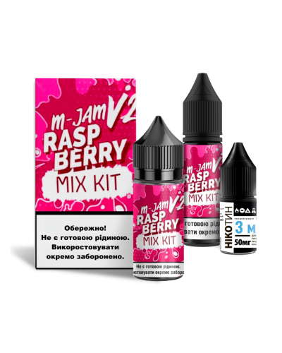 Набір Flavorlab M-JAM V2 Raspberry (Малина) 30 ml 50 mg