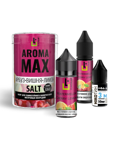 Набір Flavorlab Aroma MAX Кавун Вишня Лимон 30 ml 50 mg