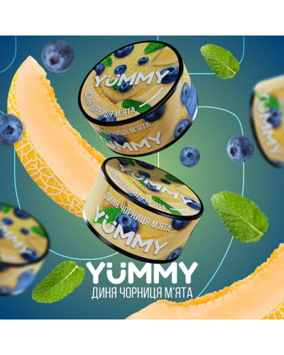 Тютюн Yummy Диня Чорниця М'ята 100г