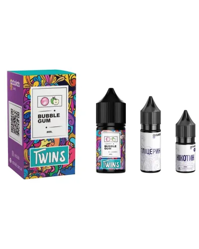 Набор Octobar Twins Bubble Gum (Жуйка) 30 мл 50 мг