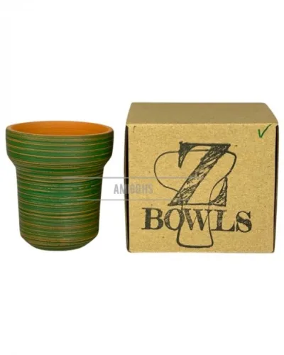 Чаша глиняна Z bowls ERA зелена