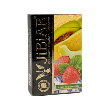 Тютюн JiBiAR Ice melon strawberry (Освіжаюча диня з полуницею) 50 гр