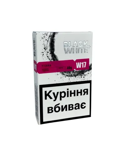 Тютюн Black & White W17 Fishka (Лід Швейцарські Льодяники) - 40 гр