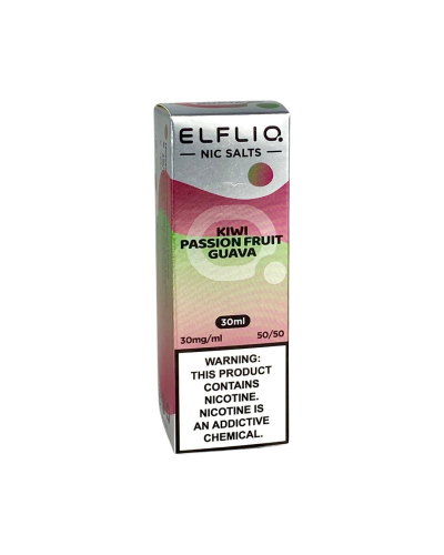 Жидкость ElfLiq Kiwi Passion Fruit Guava (Киви Маракуйя Гуава) 30 мл, 30 мг