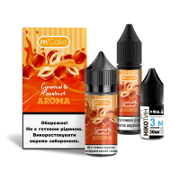 Набір Flavorlab M-Cake Caramel & Hazelnuts (Карамель Фундук) 30 ml 50 mg 