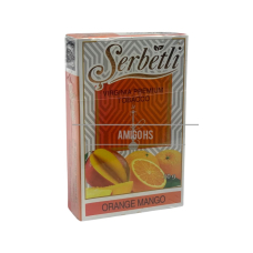 Тютюн Serbetli Orange Mango (Манго апельсин) 50 грам