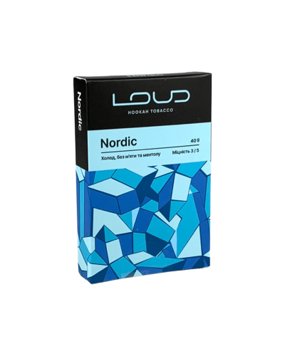 Тютюн LOUD Nordic (Холод) 40 г.