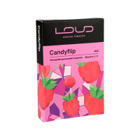 Табак LOUD Candyflip (Холодный малиновый лединец) 40 г.