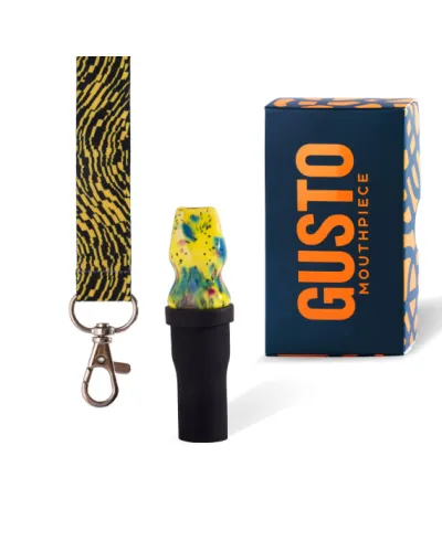 Персональный мундштук Gusto Mouthpiece Yellow