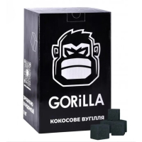 Кокосове вугілля для кальяна Gorilla 1кг