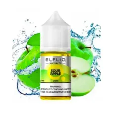 Рідина ElfLiq Sour Apple (Кисле яблуко) 30 мл, 50 мг