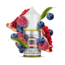 Рідина ElfLiq Blueberry Raspberry Pomegranate (Лохина Малина Гранат) 30 мл, 30 мг