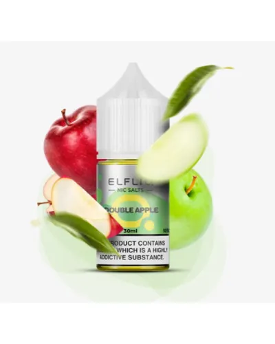 Рідина ElfLiq Double Apple (Подвійне Яблуко) 30 мл, 50 мг