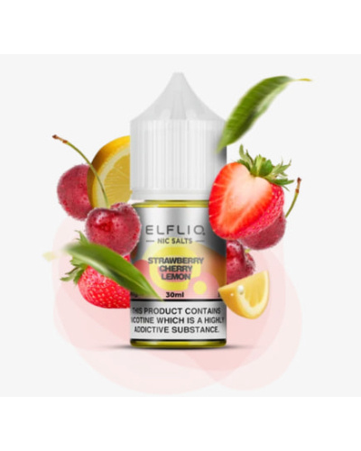 Жидкость ElfLiq Strawberry Cherry Lemon 30 мл, 50 мг