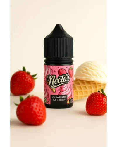 Рідина Nectar Strawberry ice cream, 30 мл 50 мг