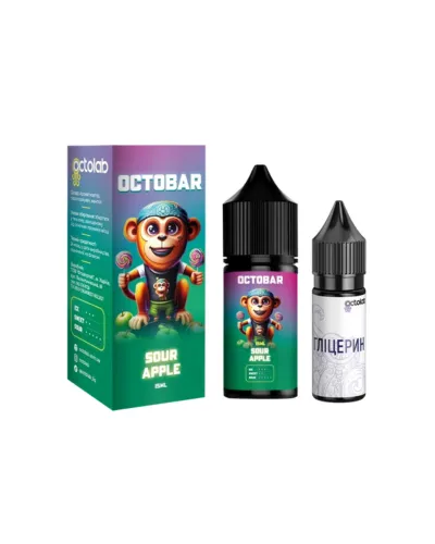 Набор Octobar NFT Salt Sour Apple (Кислое Яблоко) 30 мл 50 мг