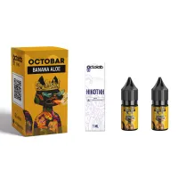 Набор Octobar NFT Salt Banana Aloe (Банан Алое) 10 мл 50 мг