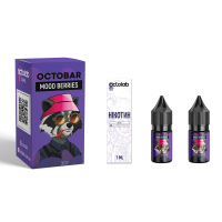 Набір Octobar NFT Salt Mood Berries (Ягідний Мікс) 10 мл 50 мг