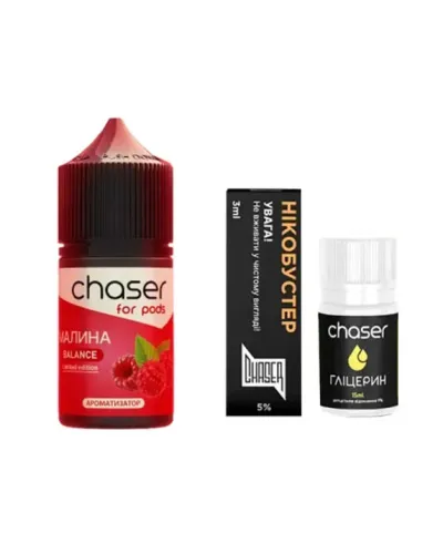 Набор Chaser Малина 30 мл 50 mg