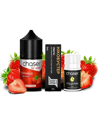 Набор Chaser Клубника 30 мл 50 mg