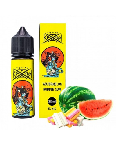 Жидкость Katana Watermelon Bubble Gum, 30ml 50mg