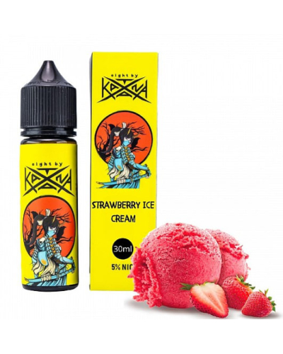 Жидкость Katana Strawberry Ice Cream, 30ml 50mg