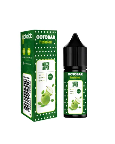Набор Octobar Sour & Fresh Green Apple 15мл