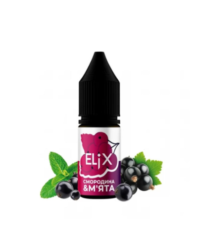 Жидкость Elix Смородина мята 30 ml 30 mg