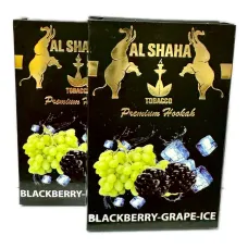 Тютюн Al Shaha Blackberry-Grape-Ice (Ожина, виноград, лід) 50 гр.