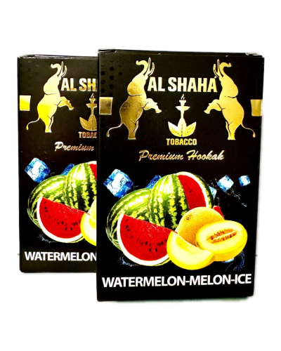 Тютюн Al Shaha Watermelon-Melon Ice (Айс кавун диня) 50 гр.